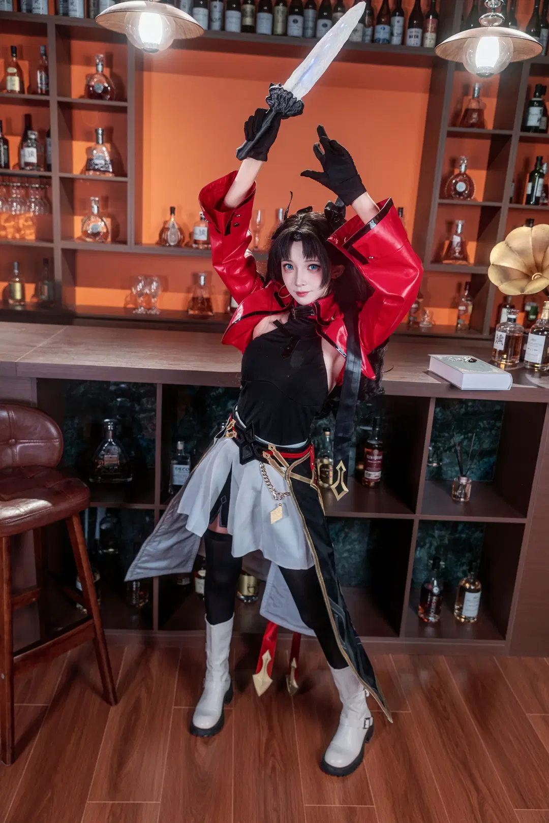 【远坂凛cos】Fate与崩坏星穹铁道结合风格的尝试 - 墨离 - 第3张