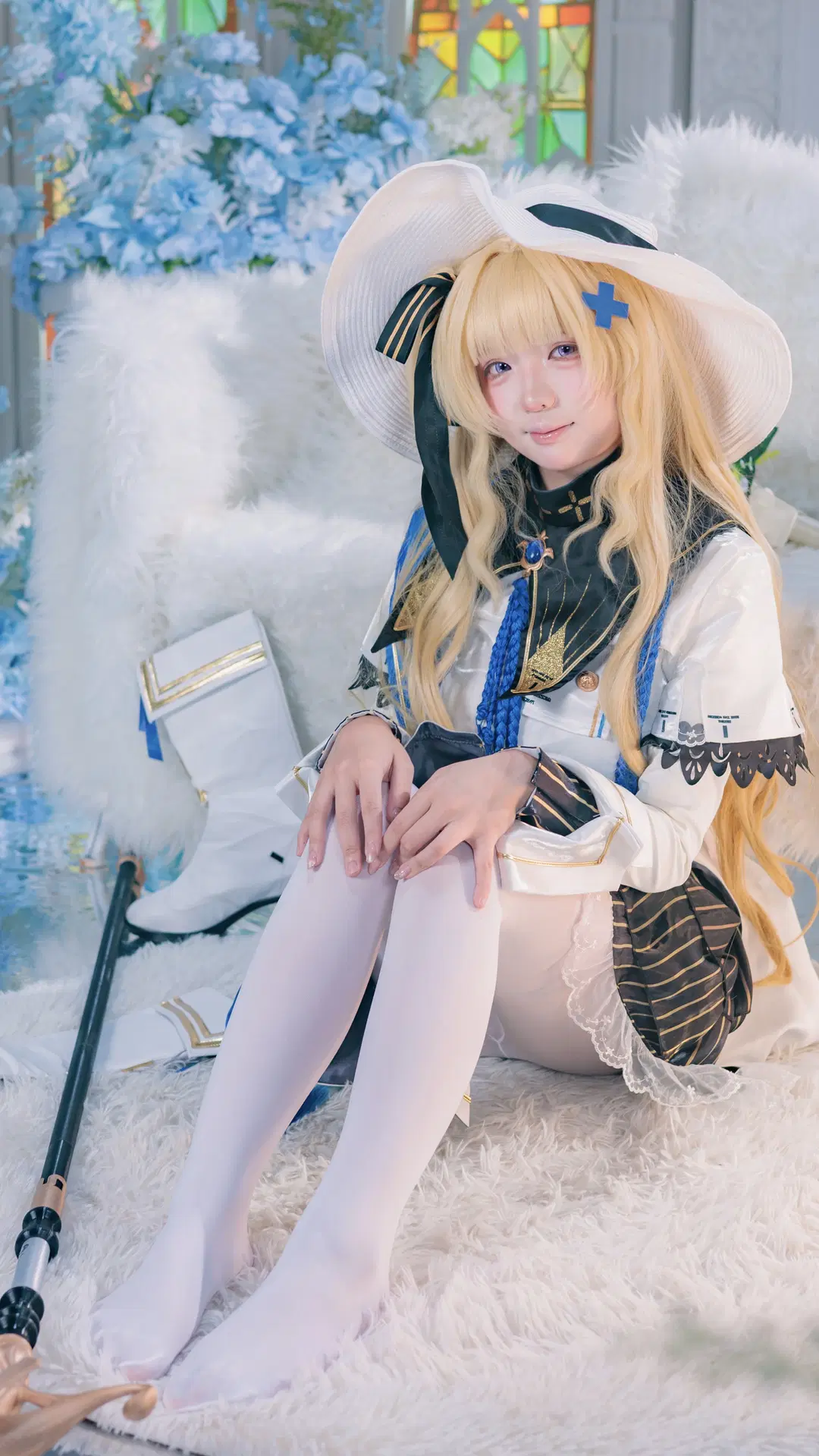 菲比cos, 鸣潮, 二次元, cosplay, 白丝