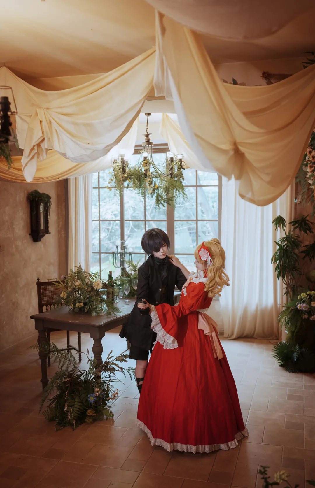 黑执事, 双人cosplay, 夏尔cos, 伊丽莎白cos, 复古洋装cos - 第2张