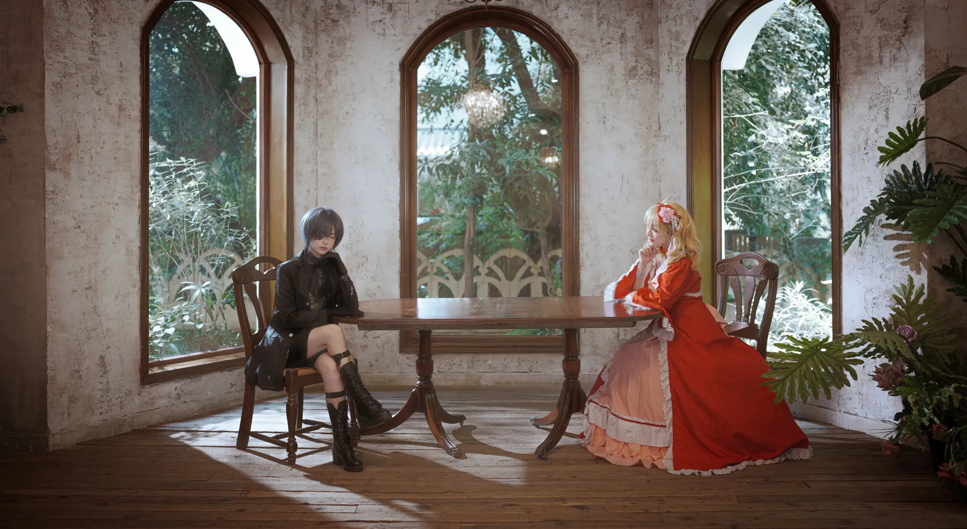 黑执事, 双人cosplay, 夏尔cos, 伊丽莎白cos, 复古洋装cos - 第6张