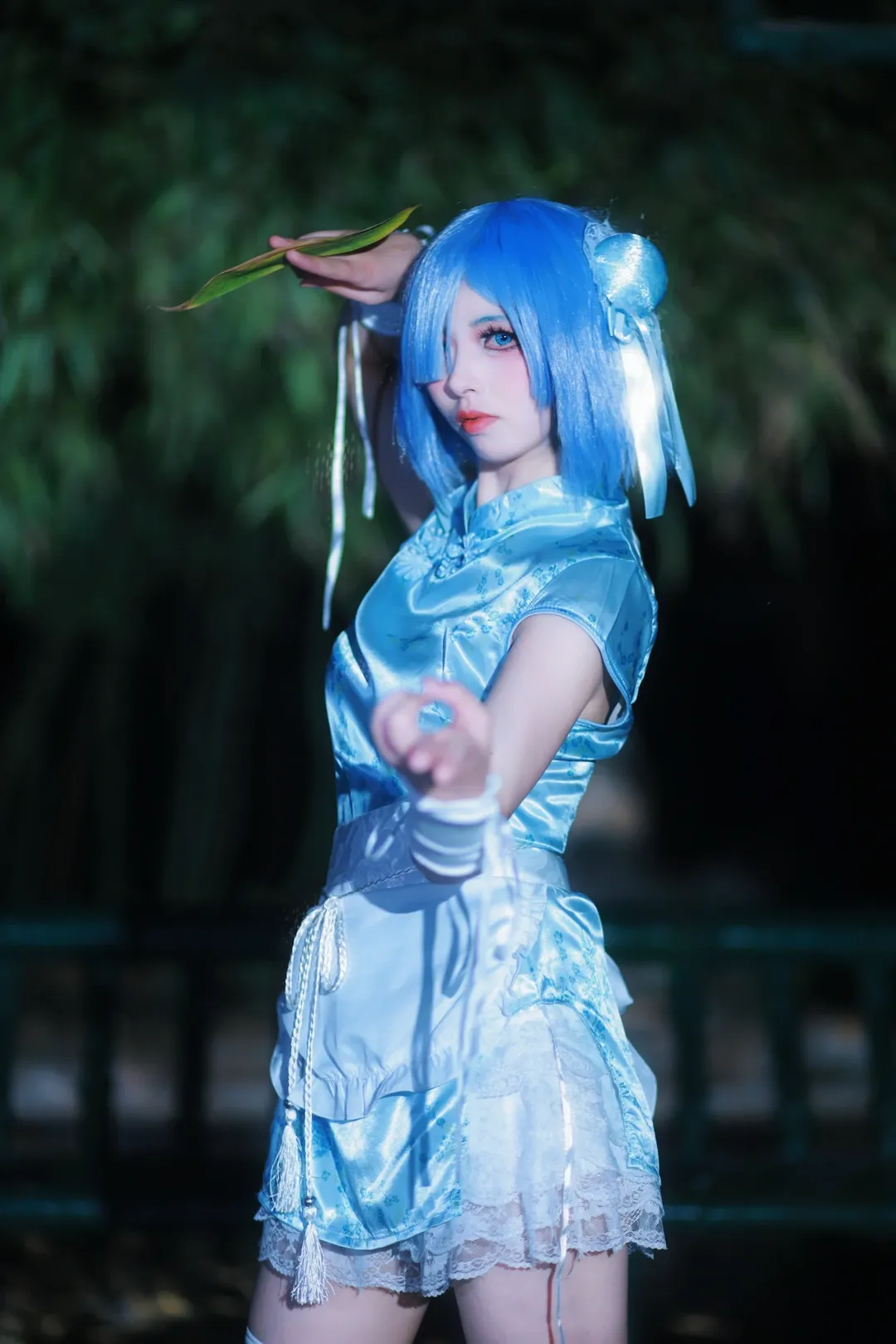 Re:ZERO -Starting Life in Another World-, White stockings, Cosplay sharing, Rem Cosplay, Chinese girl - Image 3
