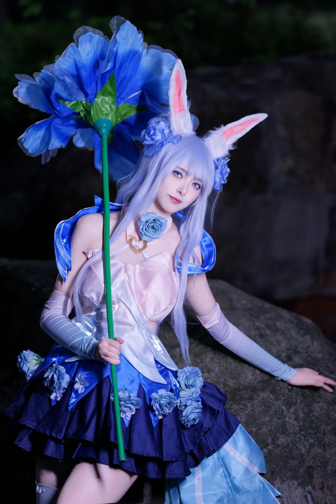 王者榮耀, 公孫離cos, 花間舞, cosplay攝影, 長襪