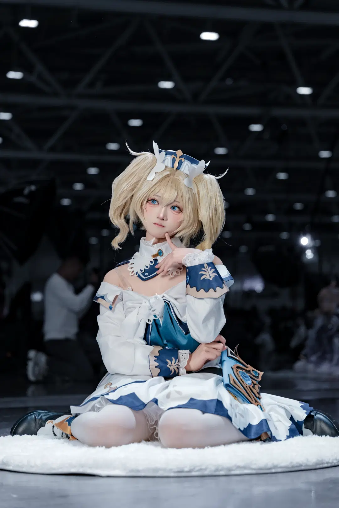 【白ストッキングメイド コスプレ】広州CICF イベント個人参加の申請進行中！ - 葭葭 - 7枚目