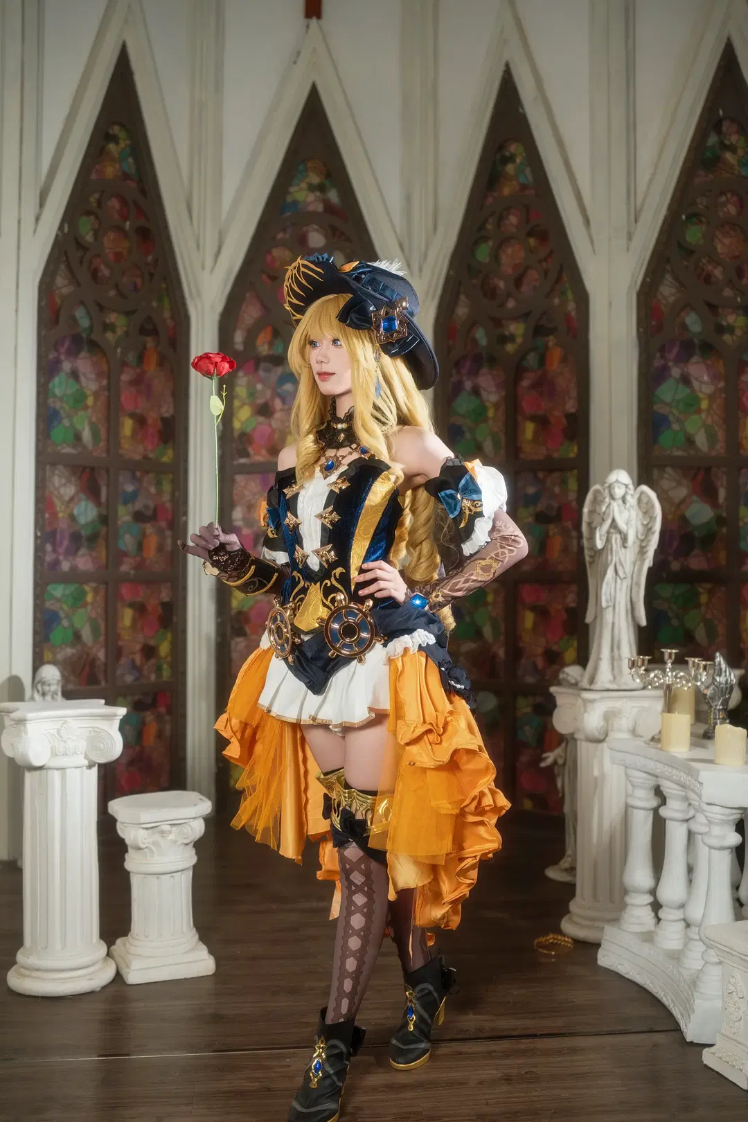 [Navia cosplay] Genshin Impact Lady's Invitation to a Vintage Manor by 宇航员摄影 - Image 11