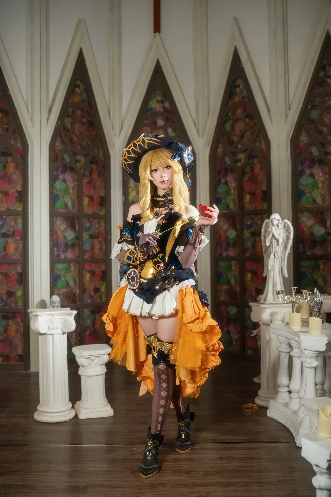 [Navia cosplay] Genshin Impact Lady's Invitation to a Vintage Manor by 宇航员摄影 - Image 12