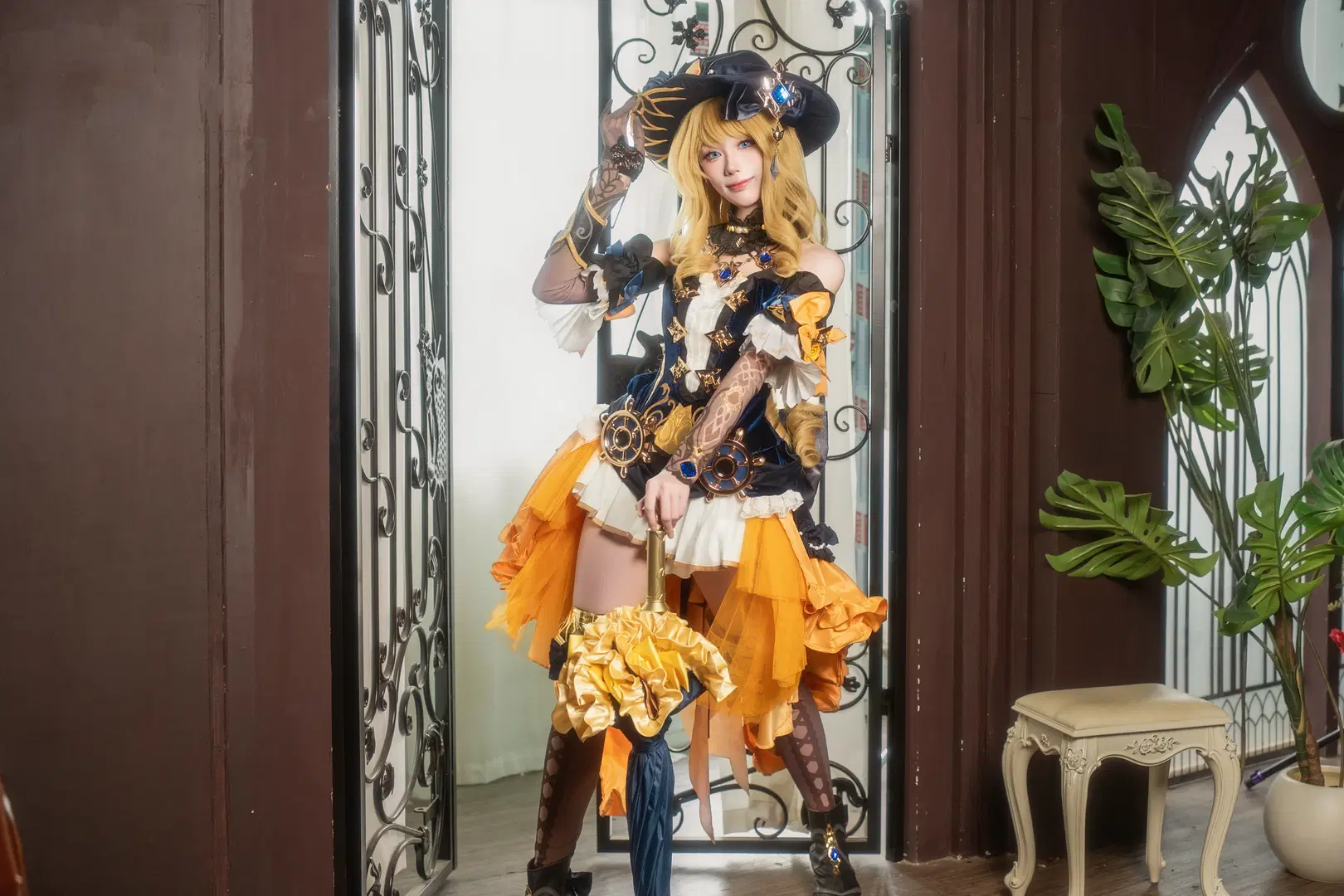 [Navia cosplay] Genshin Impact Lady's Invitation to a Vintage Manor by 宇航员摄影 - Image 13