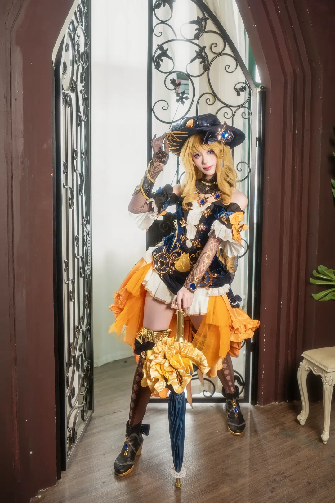 [Navia cosplay] Genshin Impact Lady's Invitation to a Vintage Manor by 宇航员摄影 - Image 3