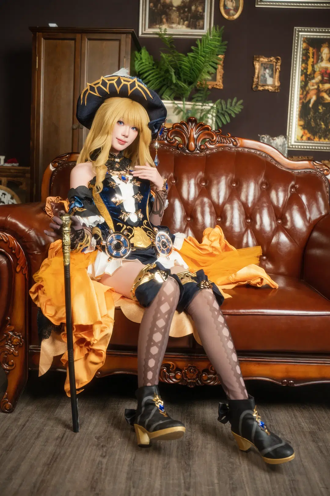 [Navia cosplay] Genshin Impact Lady's Invitation to a Vintage Manor by 宇航员摄影 - Image 7