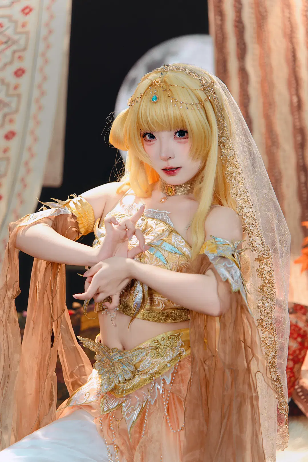 【菲比cos】鸣朝敦煌风私设，异域风情绝美演绎 - 宇航员摄影 - 第3张