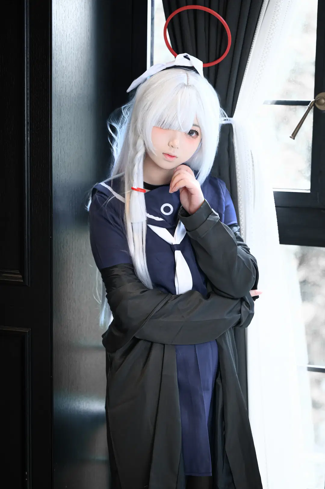 【普拉娜cos】蔚蓝档案普拉娜，中秋成都BAO的线下追星记录 - 米泠（隔壁万粉了！超开心！） - 第2张