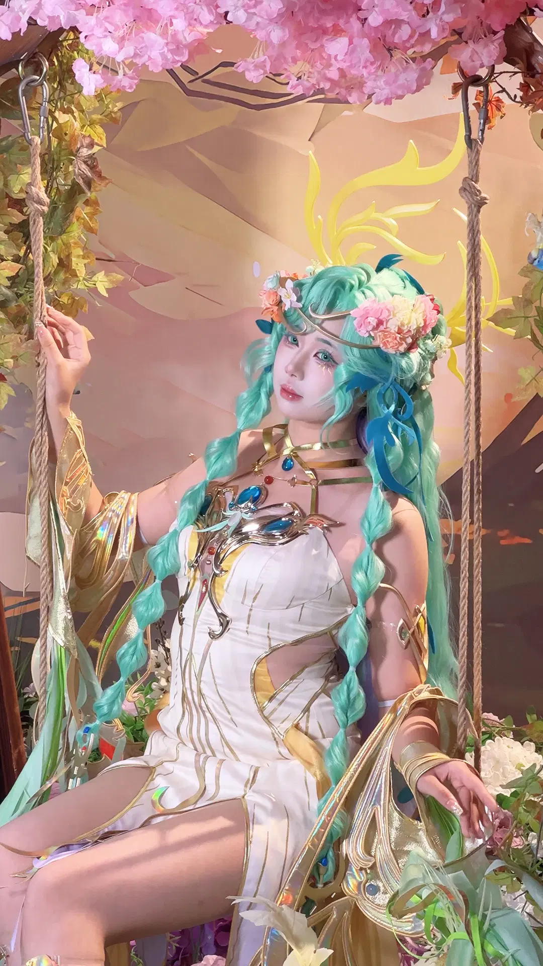 [Diaochan cosplay] Honor of Kings Blossoms Theme: Exquisite Detail Recreation by 柒瑜染月 - Image 2