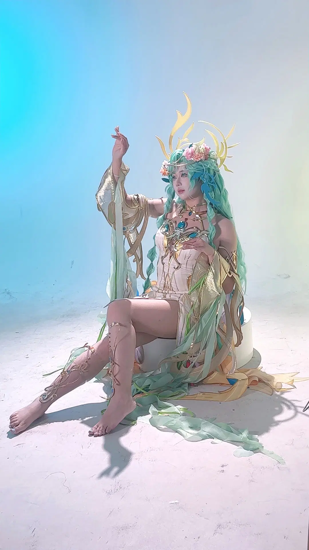 [Diaochan cosplay] Honor of Kings Blossoms Theme: Exquisite Detail Recreation by 柒瑜染月 - Image 4
