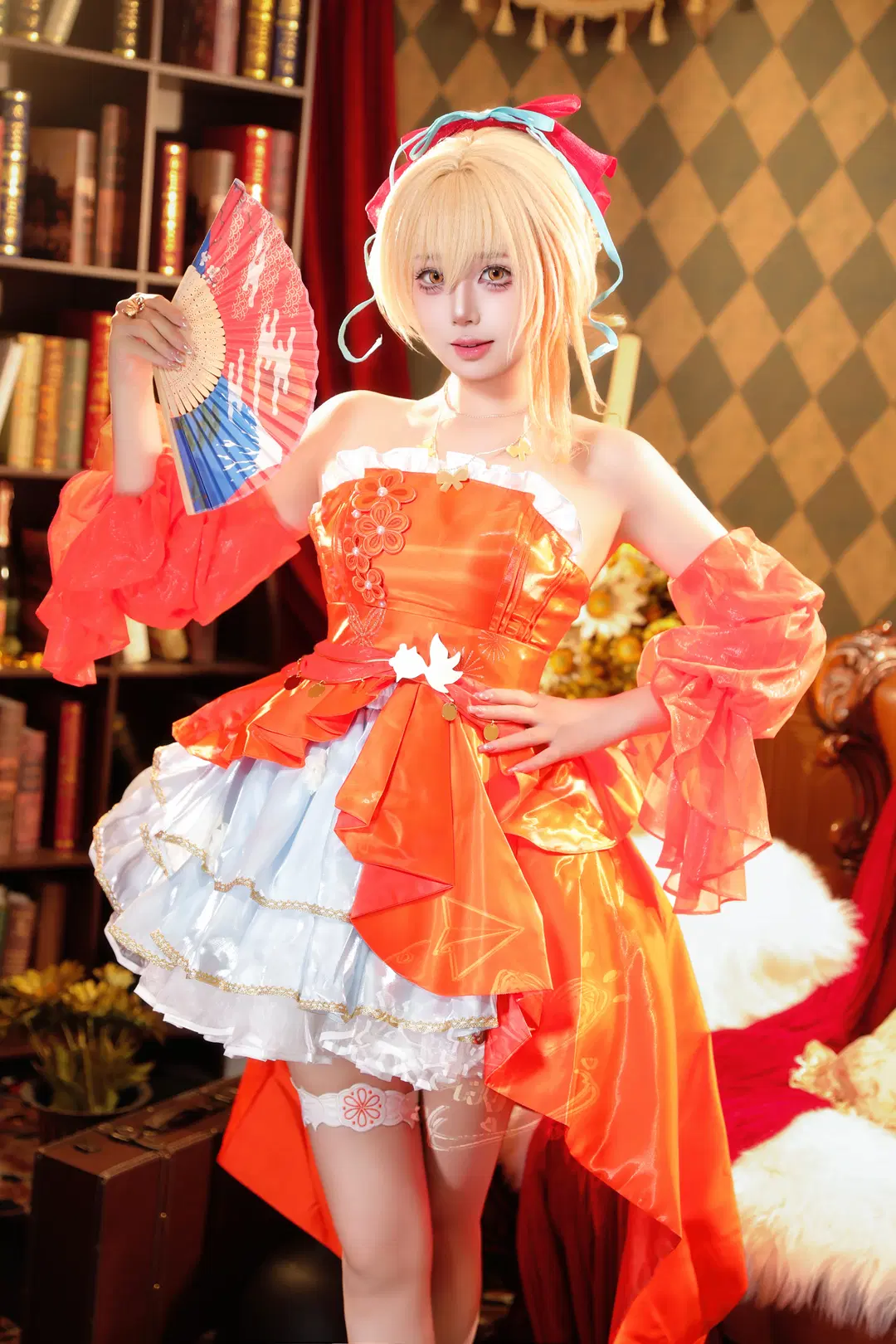 原神, 二次元コスプレ, 原神コスプレ, 宵宮コスプレ, 華麗なる晩餐会