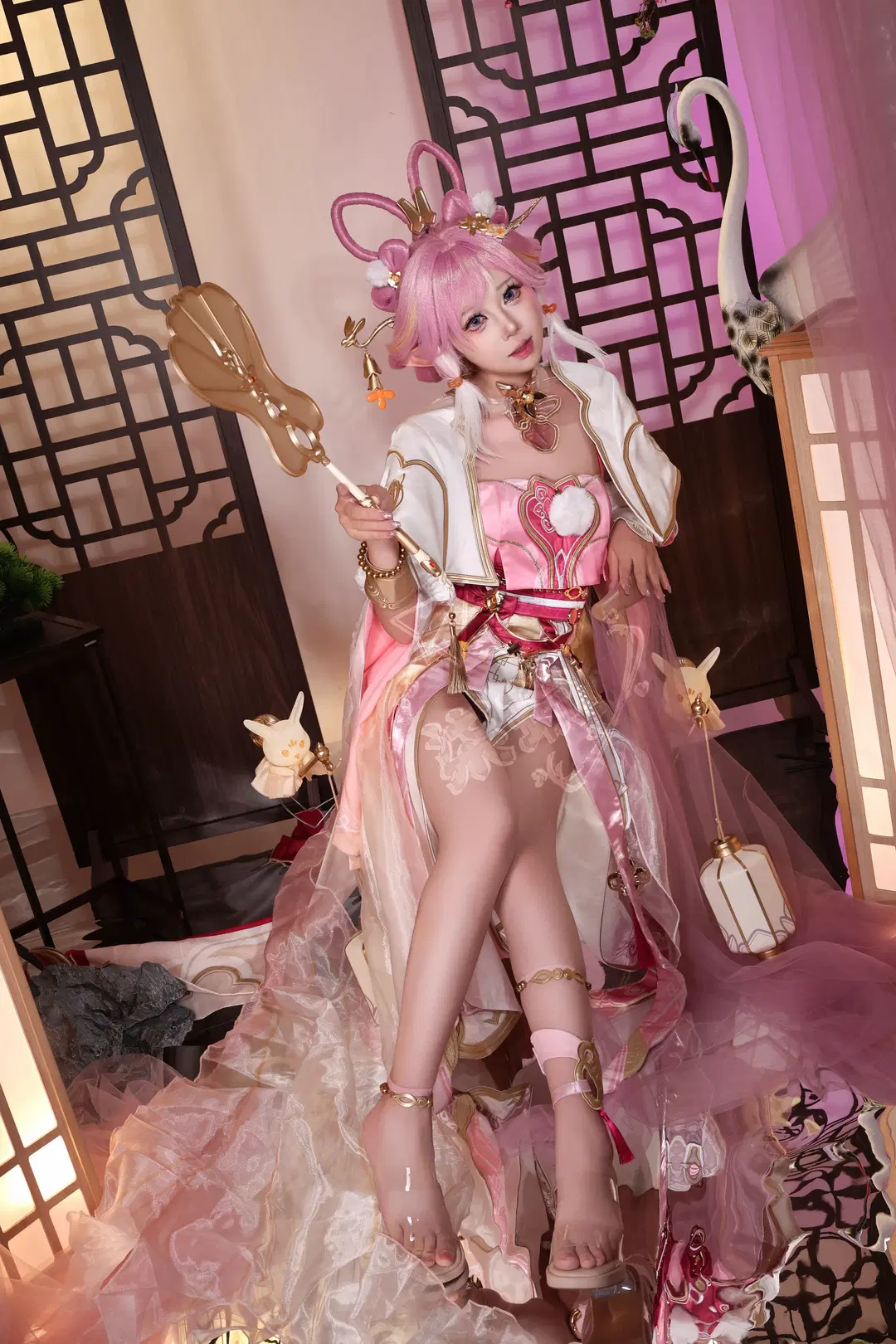 爱莉希雅cos, 崩坏3, 霁月婵娟, 丝袜, 崩坏3十周年