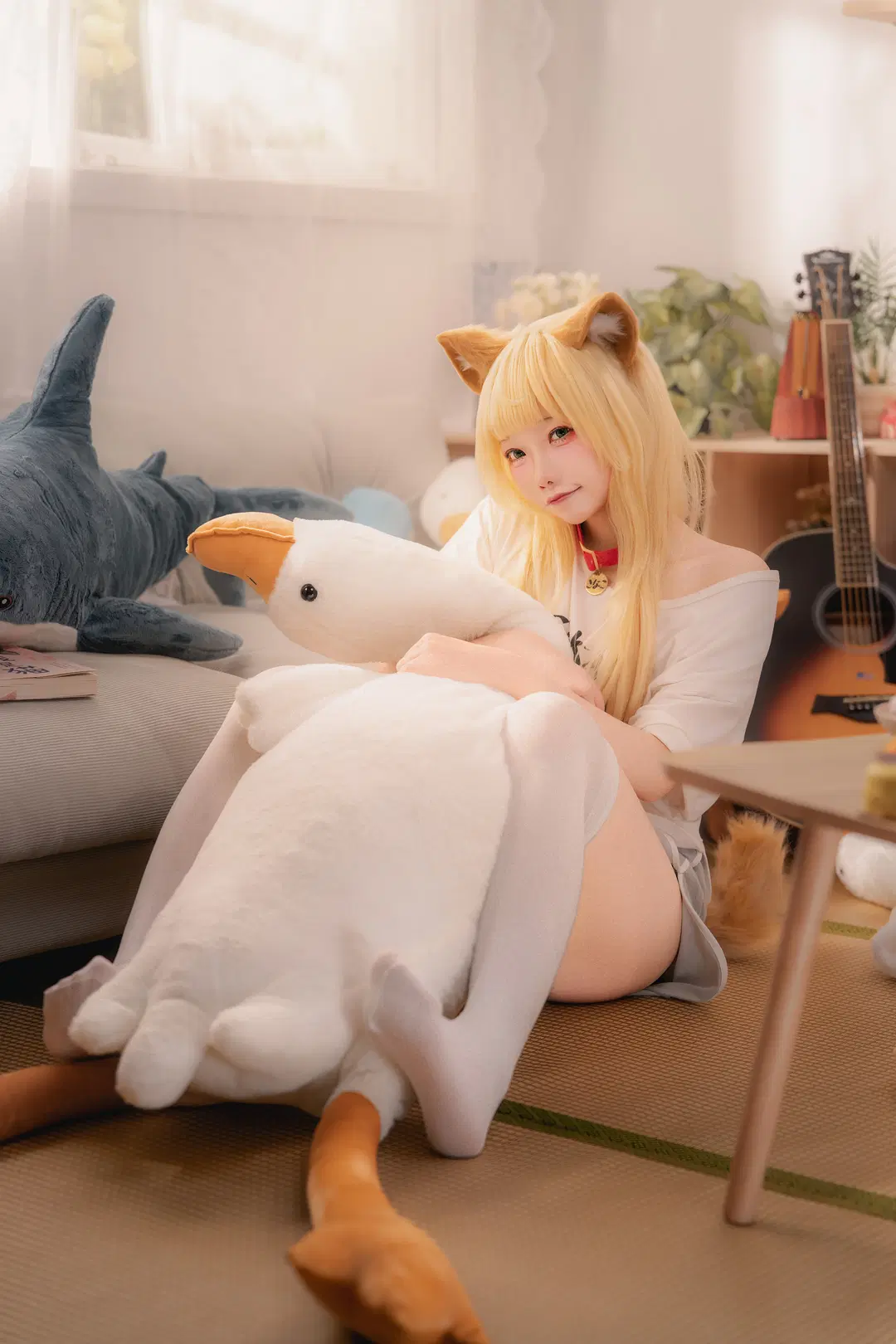 居家猫娘cos记录，拥抱慵懒的午后阳光 - hyber - 第7张