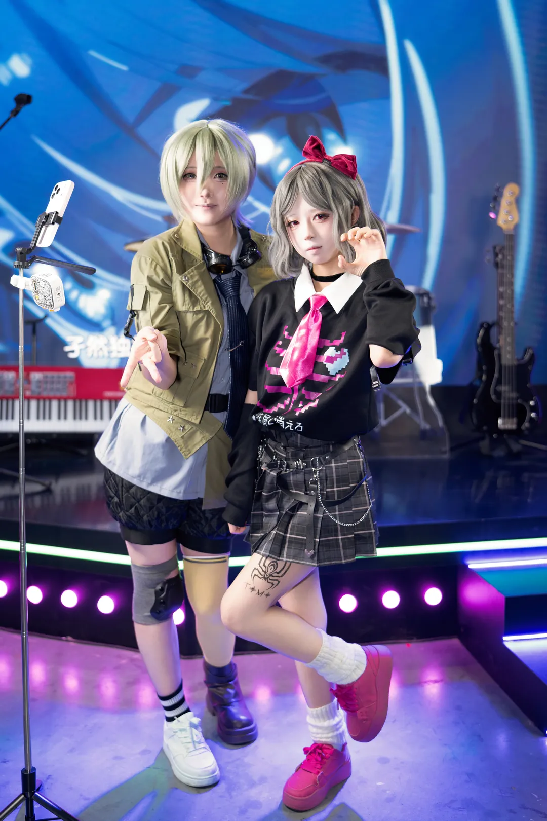 海老冢智cos, rupa, 少女乐队呐喊, 安和昴, 河原木桃香 - 第3张