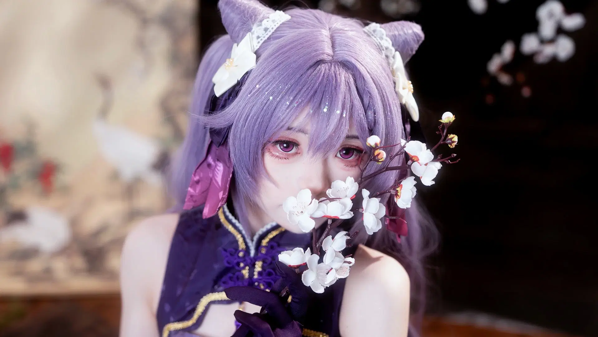【刻晴コスプレ】原神 璃月七星・刻晴チャイナドレススタイルの緻密な再現 - 小柜 - 2枚目