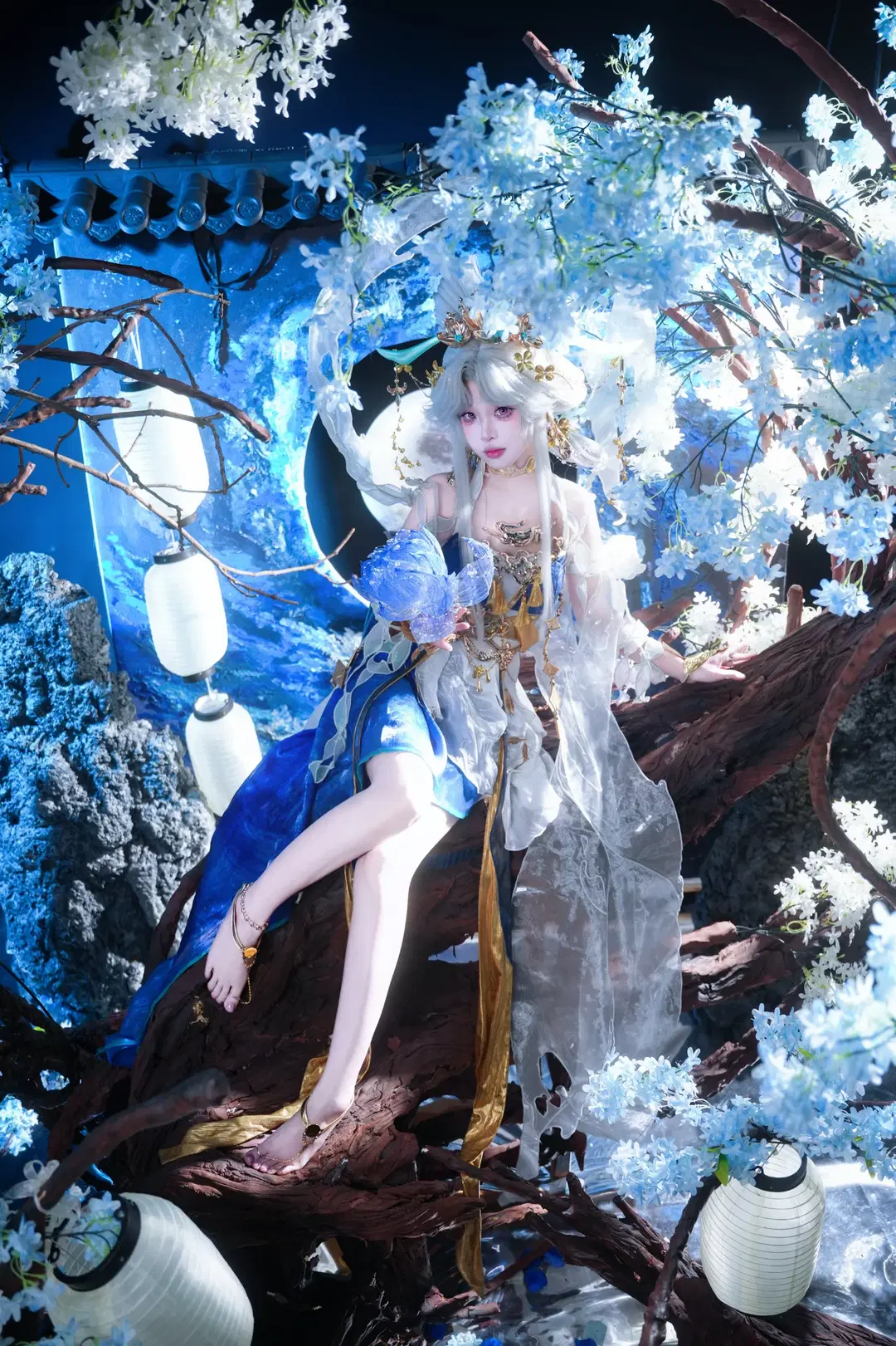 オナー・オブ・キングス, 二次元コスプレ, 古風コスプレ, 嫦娥 コスプレ, 仙女風写真