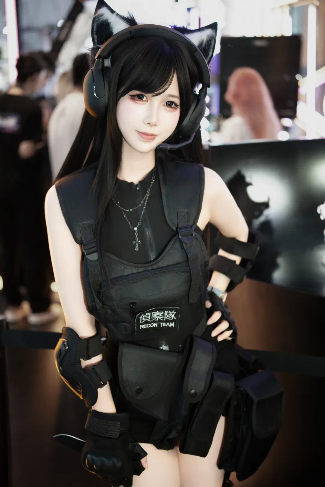 Catgirl Tactical Style Meets Hardcore Convention: Sharing Sweet and Edgy Convention Photos by 卷毛狒狒 - Image 3
