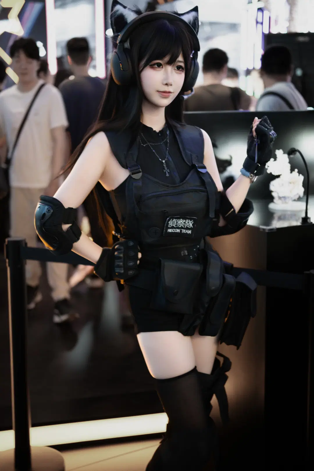Catgirl Tactical Style Meets Hardcore Convention: Sharing Sweet and Edgy Convention Photos by 卷毛狒狒 - Image 7