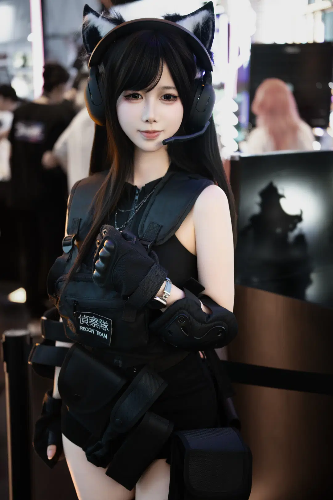 Catgirl Tactical Style Meets Hardcore Convention: Sharing Sweet and Edgy Convention Photos by 卷毛狒狒 - Image 8