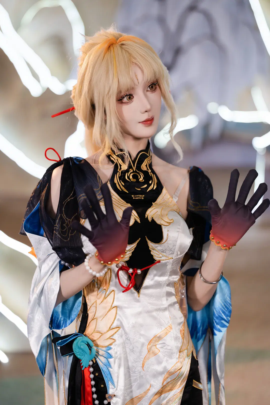 [Suisui cosplay] Chinese-Style Qipao and Photography Nuances in Wuthering Waves by 卷毛狒狒 - Image 4
