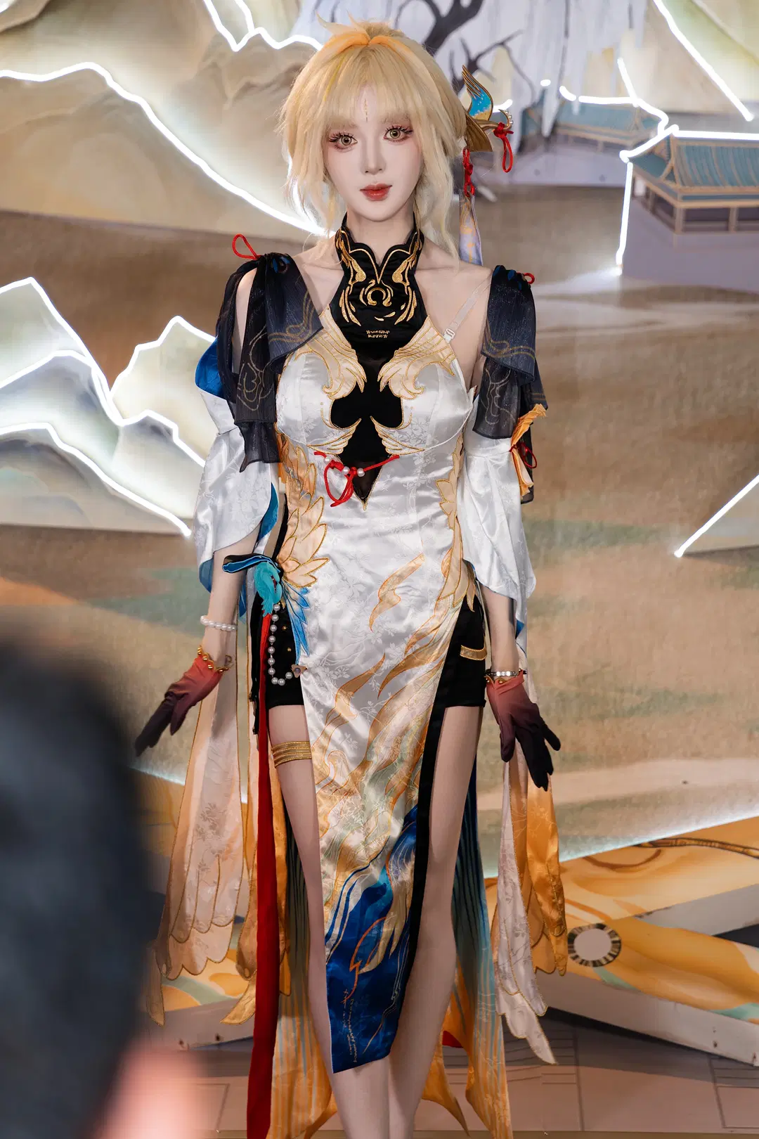 [Suisui cosplay] Chinese-Style Qipao and Photography Nuances in Wuthering Waves by 卷毛狒狒 - Image 8