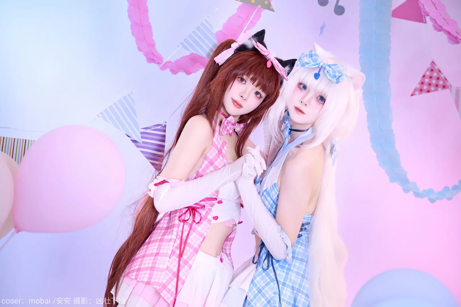 [Chocola cosplay] NEKOPARA Idol Stage Outfit Photoshoot Share with Vanilla by 凶杜下山 - Image 10