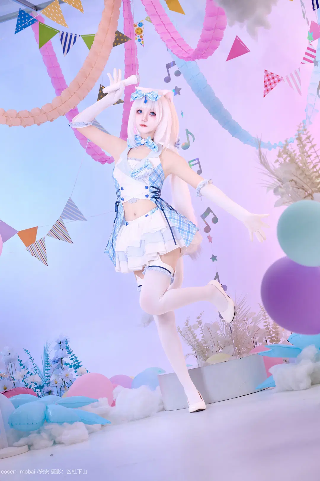 [Chocola cosplay] NEKOPARA Idol Stage Outfit Photoshoot Share with Vanilla by 凶杜下山 - Image 11