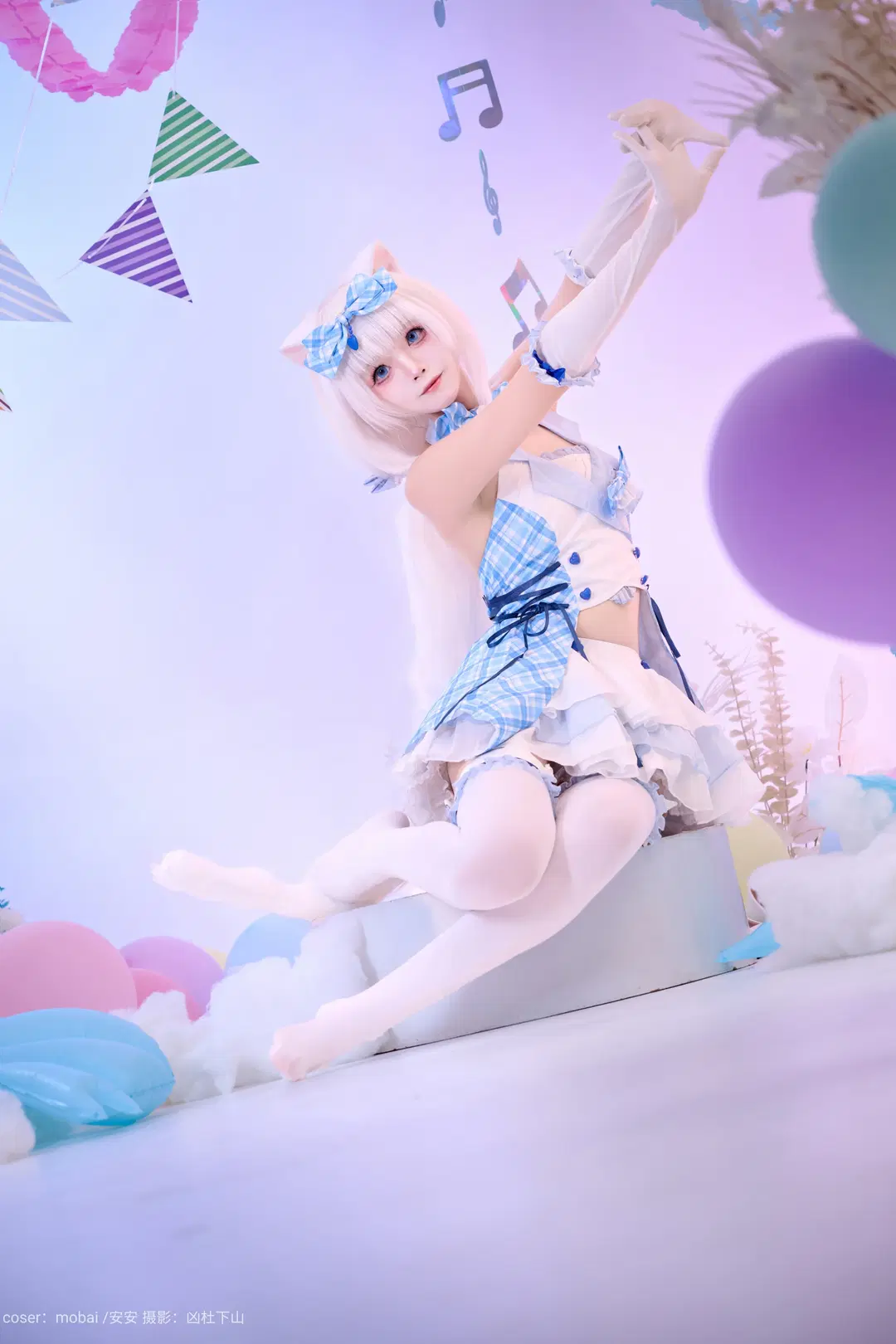 [Chocola cosplay] NEKOPARA Idol Stage Outfit Photoshoot Share with Vanilla by 凶杜下山 - Image 12