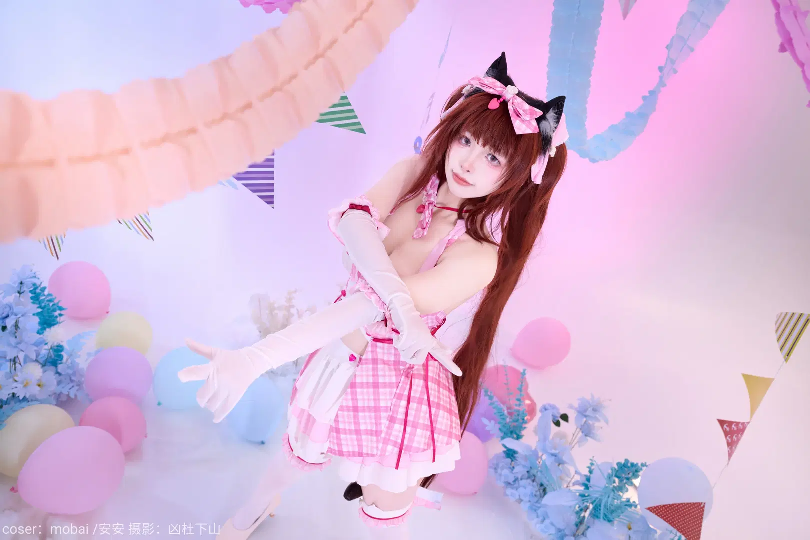 [Chocola cosplay] NEKOPARA Idol Stage Outfit Photoshoot Share with Vanilla by 凶杜下山 - Image 14