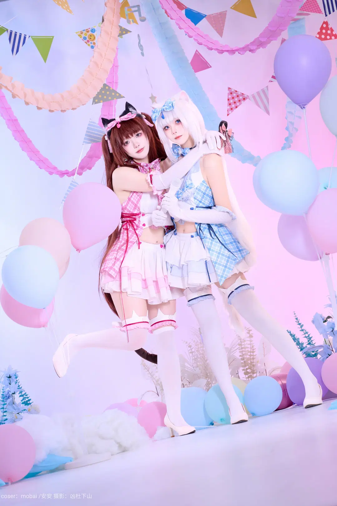 [Chocola cosplay] NEKOPARA Idol Stage Outfit Photoshoot Share with Vanilla by 凶杜下山 - Image 5