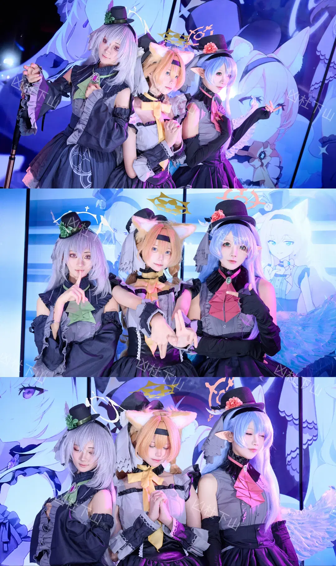 【伊落マリー／歌住サクラコ／蒼森ミネ コスプレ】ブルーアーカイブ C108水着合わせ写真集 - 凶杜下山 - 2枚目