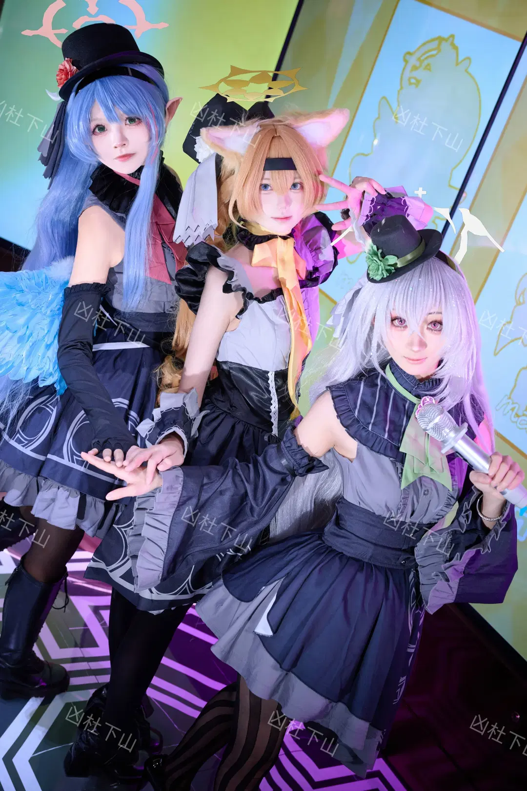 【伊落マリー／歌住サクラコ／蒼森ミネ コスプレ】ブルーアーカイブ C108水着合わせ写真集 - 凶杜下山 - 3枚目
