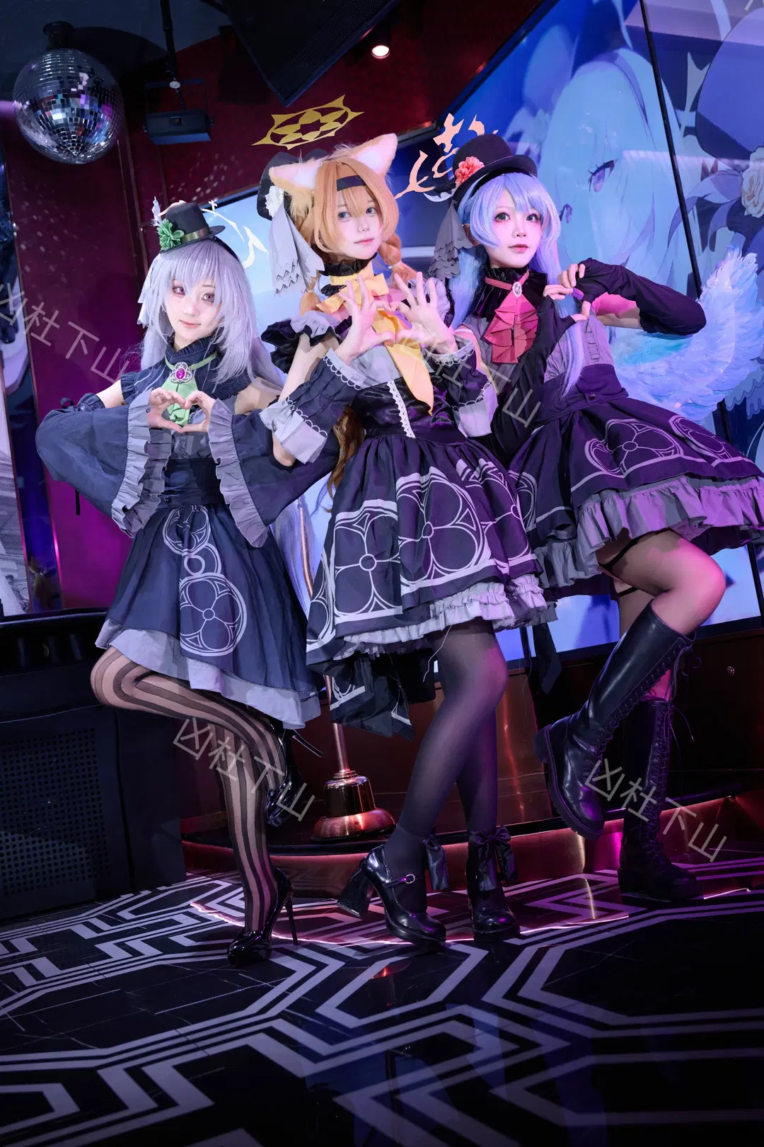 ブルーアーカイブ, 伊落マリー コスプレ, ストッキング コスプレ, 歌住サクラココスプレ, 蒼森ミネコスプレ