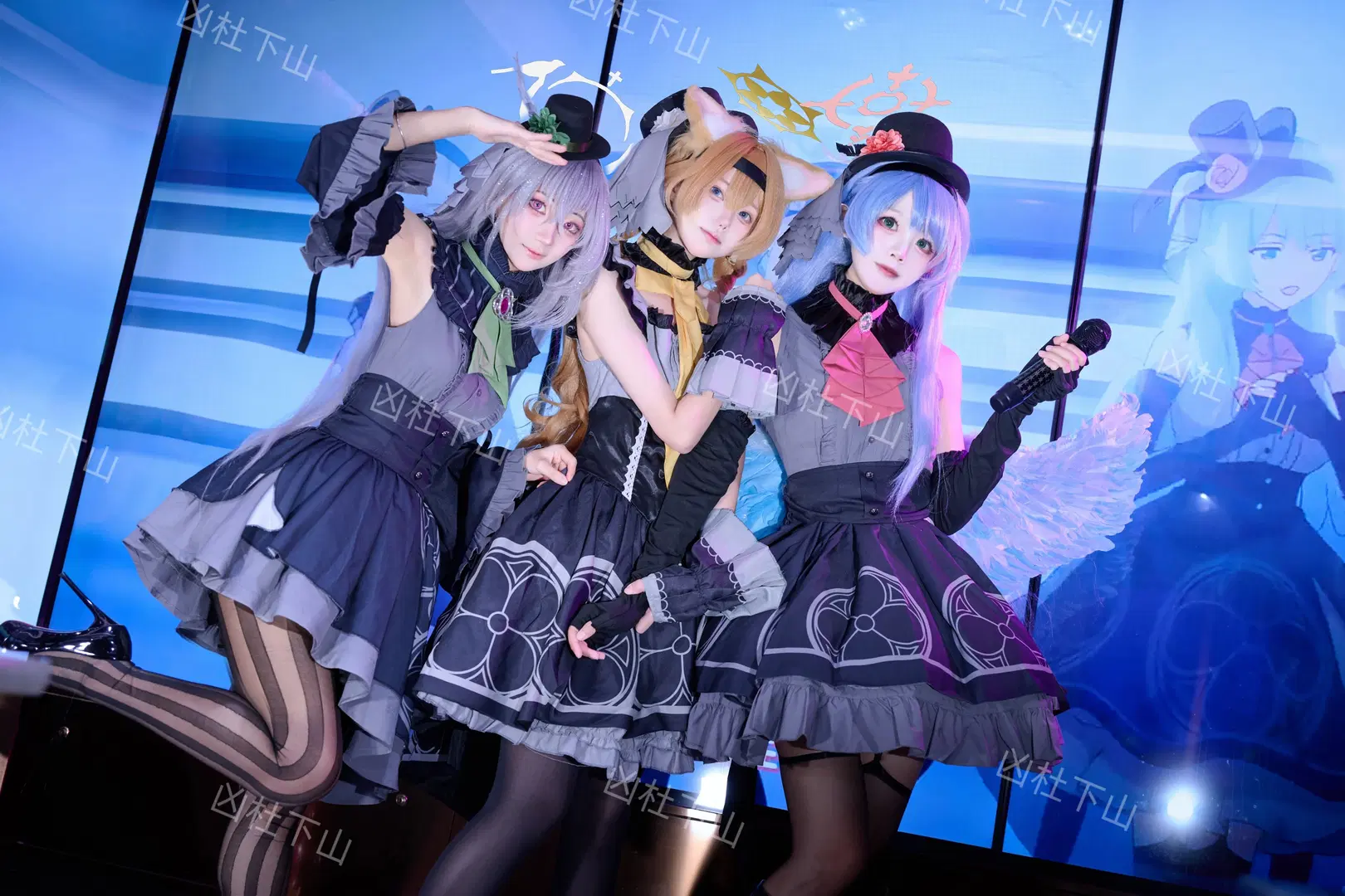 【伊落マリー／歌住サクラコ／蒼森ミネ コスプレ】ブルーアーカイブ C108水着合わせ写真集 - 凶杜下山 - 7枚目