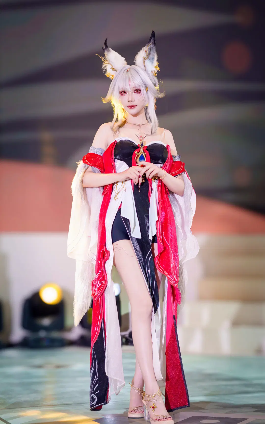 鸣潮, cosplay, 二次元摄影, 漫展返图, 心月狐cos
