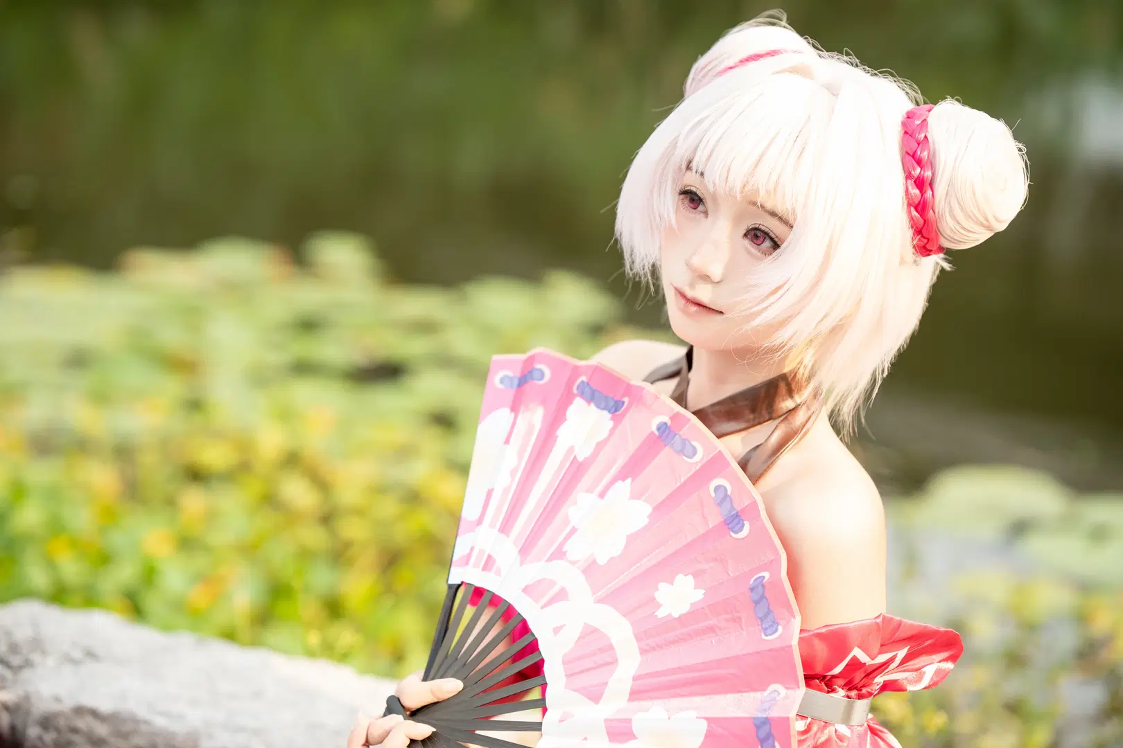 【小喬コスプレ】恋も戦いも、恐れずに突き進む！ - 早苗 - 2枚目