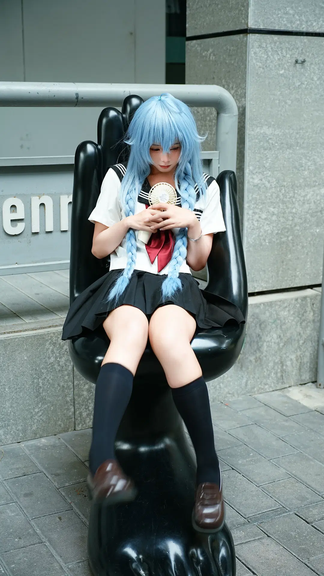【ロキシーのコスプレ】青髪ツインテールと緑あふれる夏の出会い - 数绵羊 - 2枚目