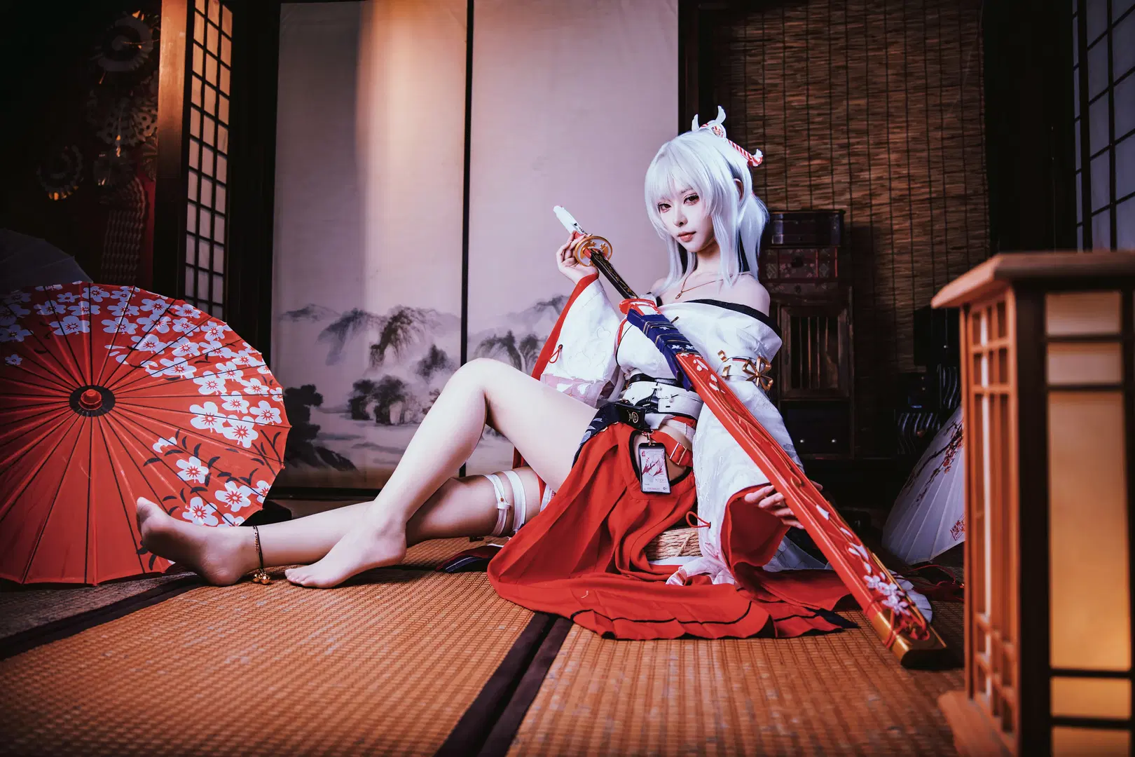 [Hiyuki cosplay] Wuthering Waves: An Aloof Japanese-Style Blademaster by 许安 - Image 4