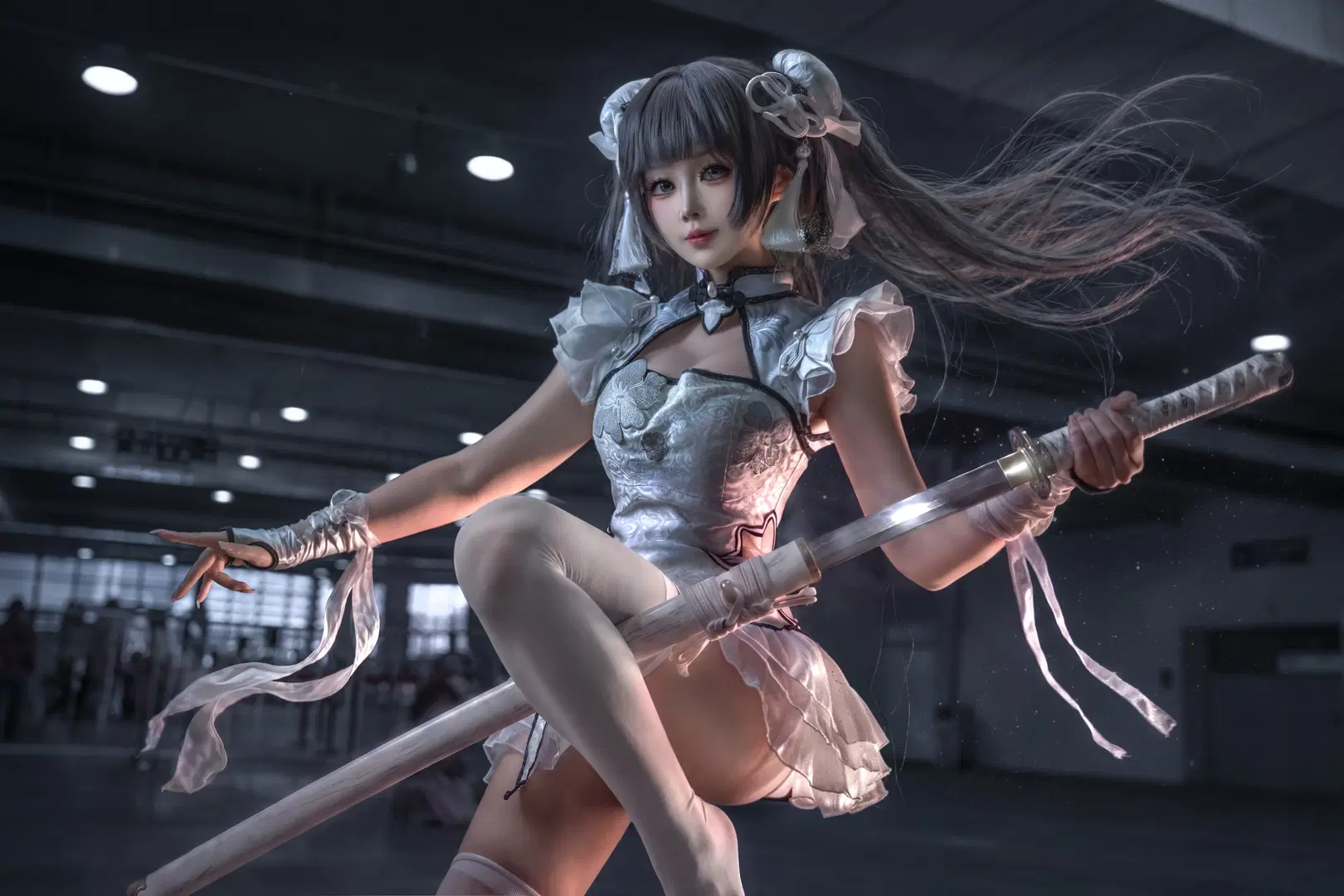 【殷紫萍cos】永劫无间玉髓冰心，拔刀不仅能治病救人 - 小福贵呀 - 第2张