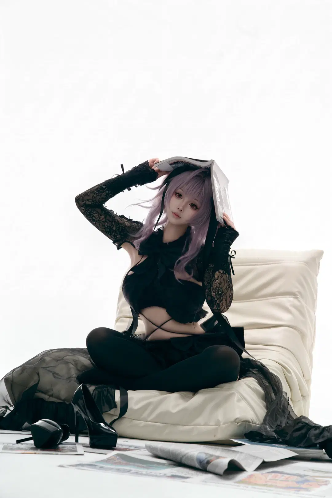 [Liberalio cosplay] Goddess of Victory: Nikke Little Jellyfish At-Home Observation Diary by 小福贵呀 - Image 3
