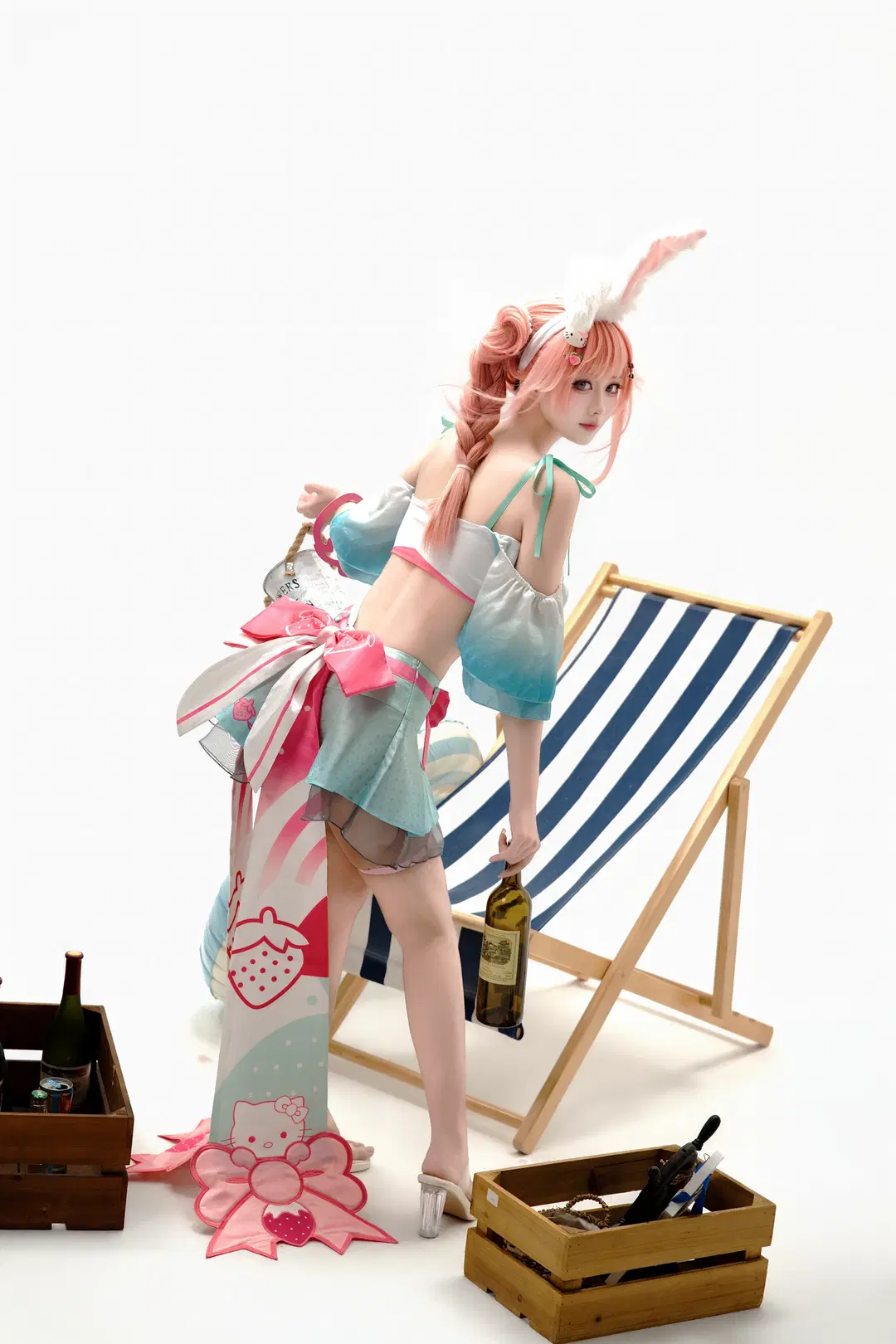 【公孫離コスプレ】真夏のシトラス、微醺のひととき - 小福贵呀 - 4枚目