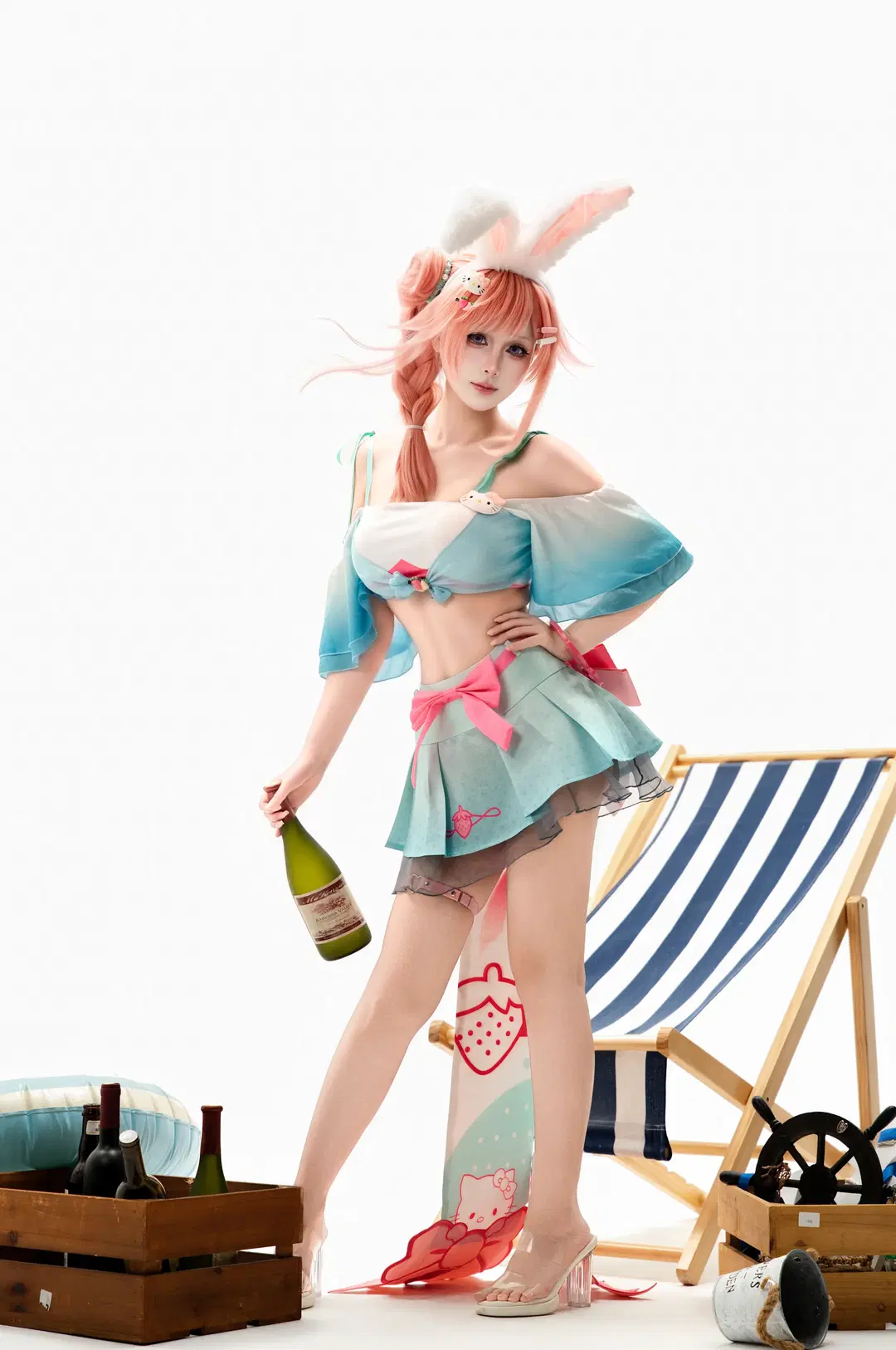 【公孫離コスプレ】真夏のシトラス、微醺のひととき - 小福贵呀 - 5枚目