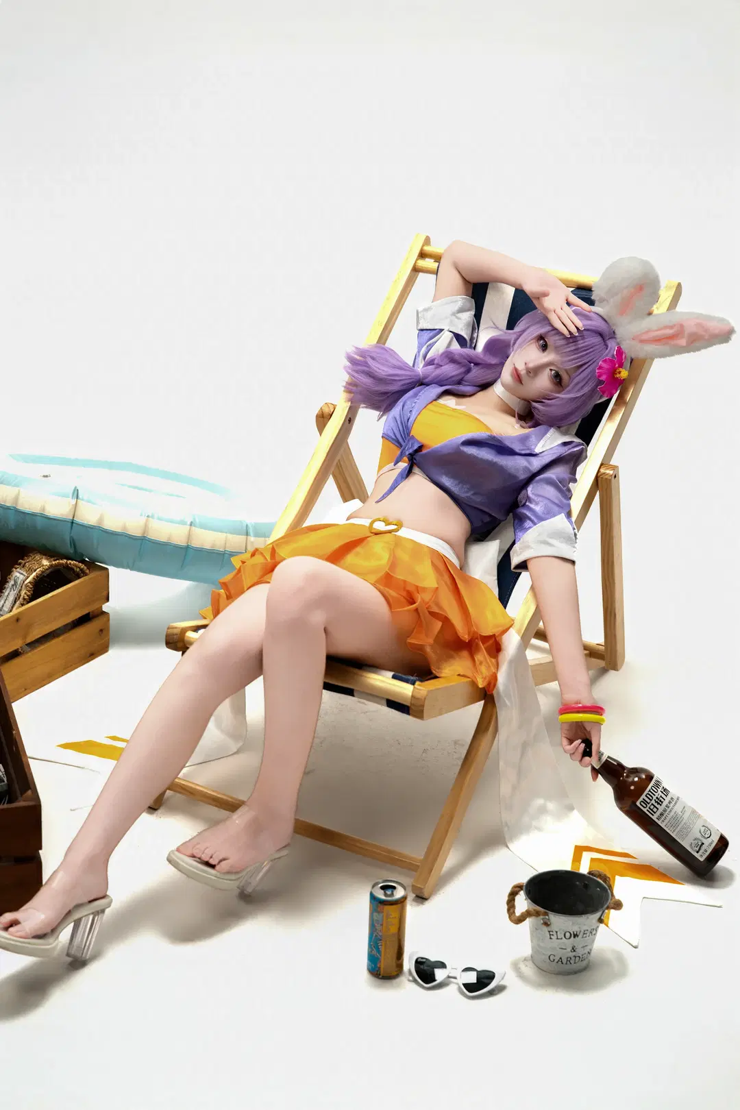 Honor of Kings, Swimsuit cosplay, Gongsun Li Cosplay, Summer cosplay, Citrus Summer