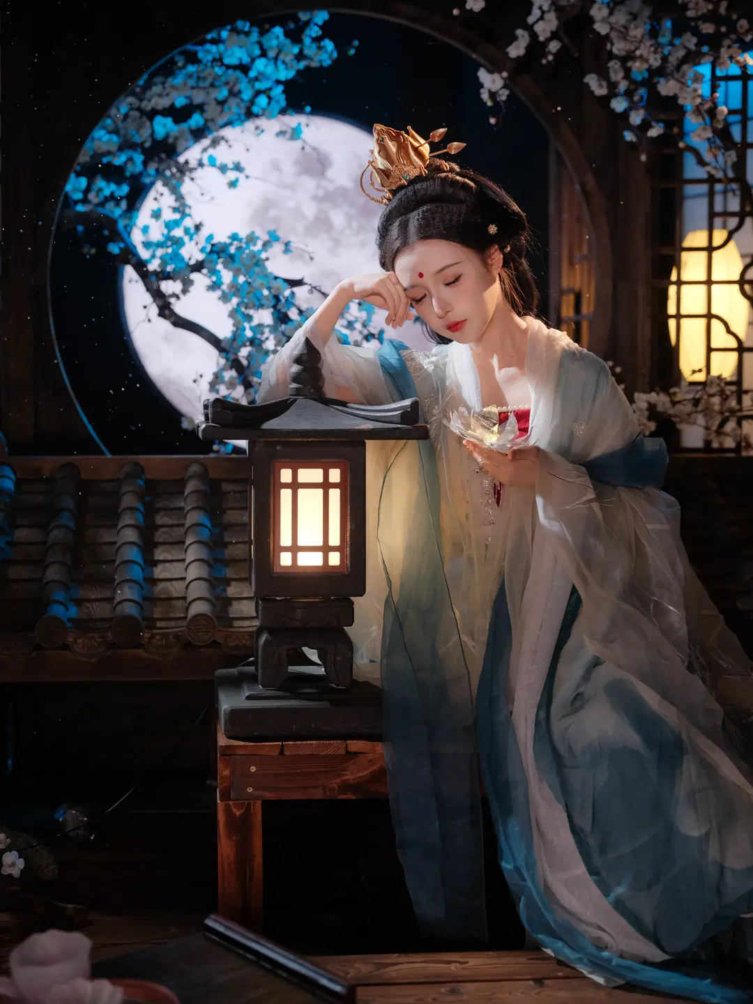【曹敬观音cos】燕云十六声月下氛围感写真 - 皮皮皮皮皮皮蛋 - 第6张