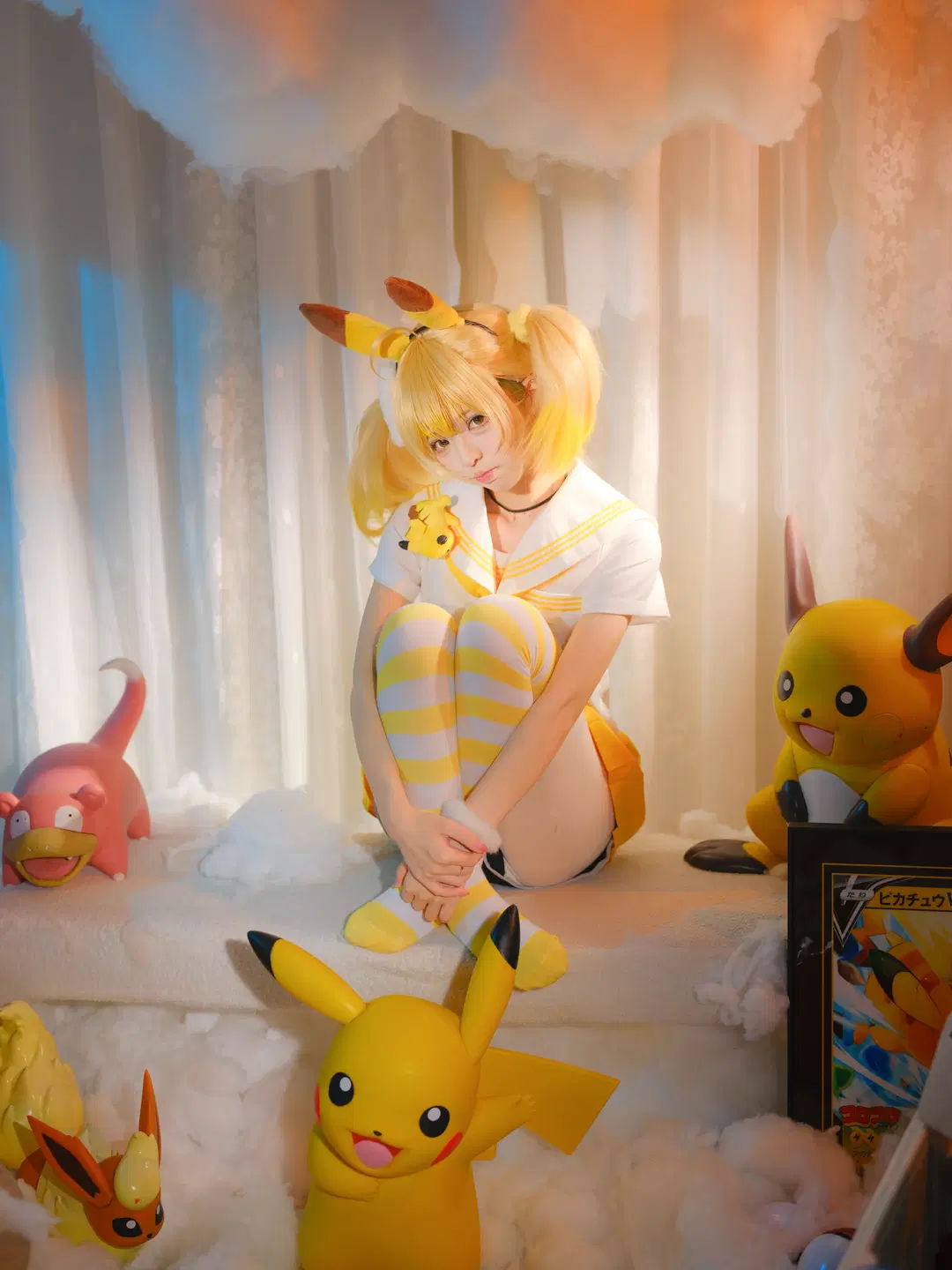 [Pikachu cosplay] Pokémon Sailor Suit Cloud Photography by 皮皮皮皮皮皮蛋 - Image 2