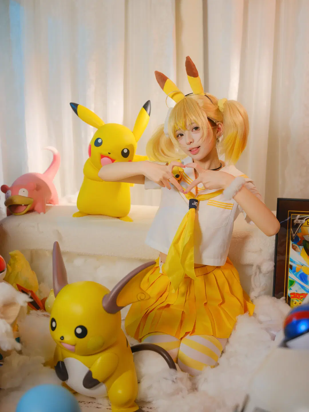 [Pikachu cosplay] Pokémon Sailor Suit Cloud Photography by 皮皮皮皮皮皮蛋 - Image 5