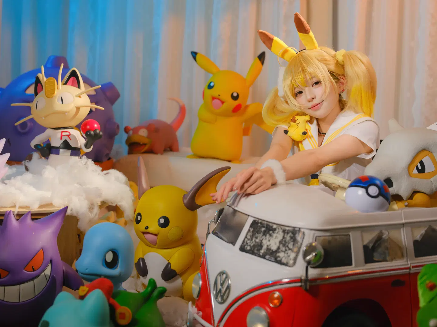 [Pikachu cosplay] Pokémon Sailor Suit Cloud Photography by 皮皮皮皮皮皮蛋 - Image 6
