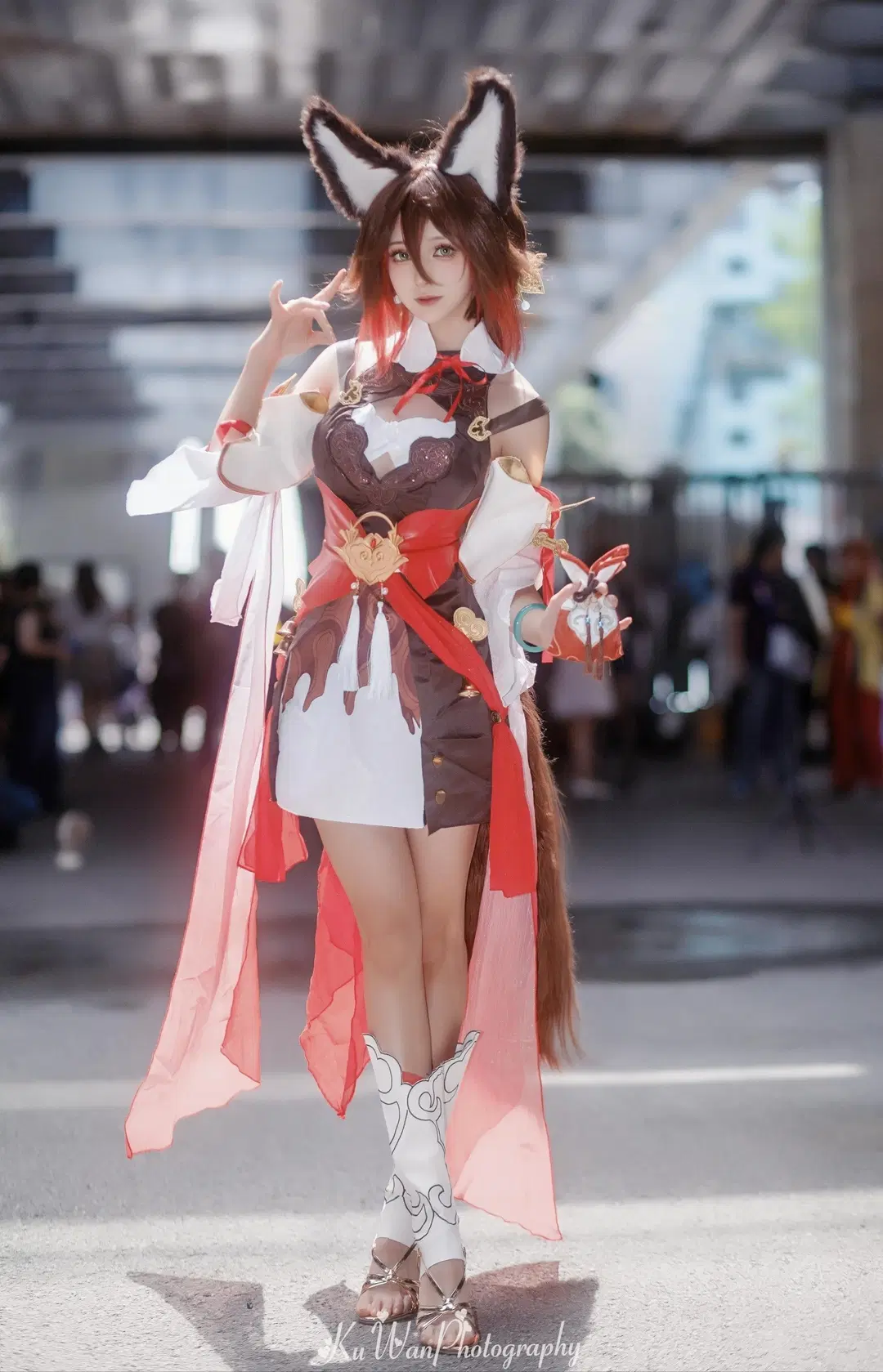 [Tingyun cosplay] Honkai: Star Rail Xianzhou Fox Maiden Outdoor Convention Photos by 酷玩ICe - Image 2